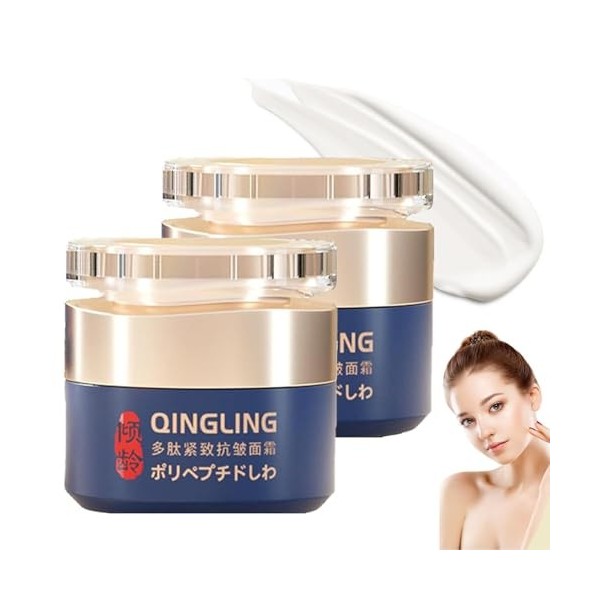 Qingling Face Cream, Qingling Polypeptide Tightening and Anti-Wrinkle Cream, Qingling Wrinkle Removal Cream, Qingling Crema P...