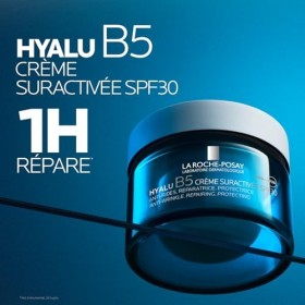 La Roche-Posay, Hyalu B5, Crème Suractivée SPF30, Crème Visage Raffermissante, Lissante, Repulpante, Anti-UV, Enrichie en Aci