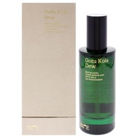 Gotu Kola Dew Revitalizing Toner Serum by 82E for Women - 3.3 oz Serum Crème Jour et Nuit