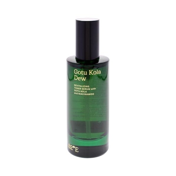 Gotu Kola Dew Revitalizing Toner Serum by 82E for Women - 3.3 oz Serum Crème Jour et Nuit