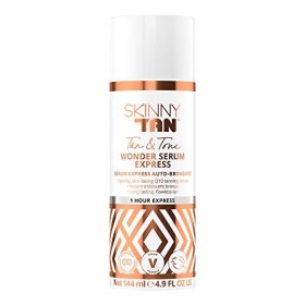 Tan and Tone Wonder Serum Express - 1 Hour Express by Skinny Tan for Women - 4.9 oz Serum