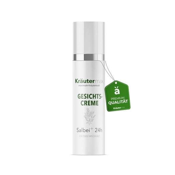 Kräutermax Crème pour le visage à la sauge 1 x 50 ml