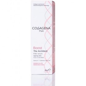 Collagena Pure The Architect Sérum de remplissage de contour – Sérum anti-âge intensif avec effet lifting, peptides de collag
