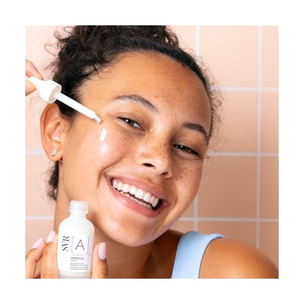 SVR – Ampoule [A] Lift 24 – Gamme [A] – Sérum lissant anti-rides & grains de peau – Pour premières rides, teint irrégulier – ...