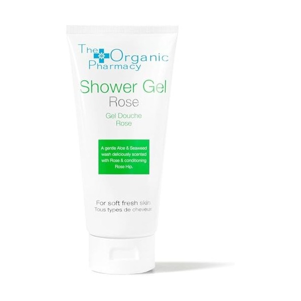 THE ORGANIC PHARMACY SHOWER GEL 200 ml gel doccia delicato rose Crème Jour et Nuit