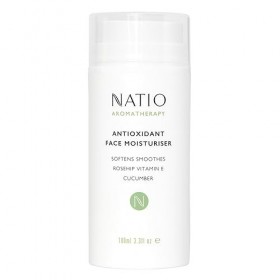 Natio Australia Hydratant Visage Antioxydant à lAromathérapie - Crème Anti-Âge pour le Visage - Lotion Visage pour Tous Type