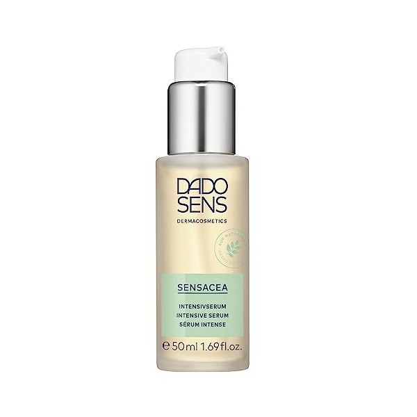 DADO SENS SENSACEA Sérum intensif 50 ml – Soin doux pour les peaux hypersensibles avec tendance à la couperose jusquaux prem
