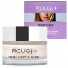 Rougj Creme hydratante visage 24h Effet Repulpant 50 ml, soin multi-action cou et décolleté, hydratant quotidien, soins visag...
