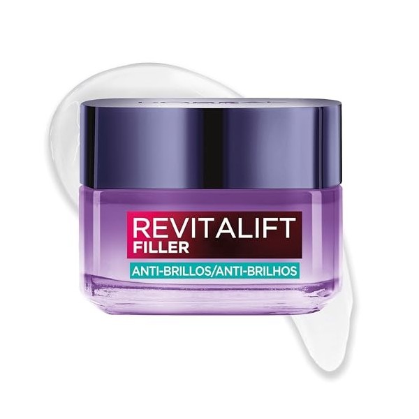 LOréal Paris Revitalift Filler Gel Crème avec Acide Hyaluronique et Acide Salicylique 50 ml