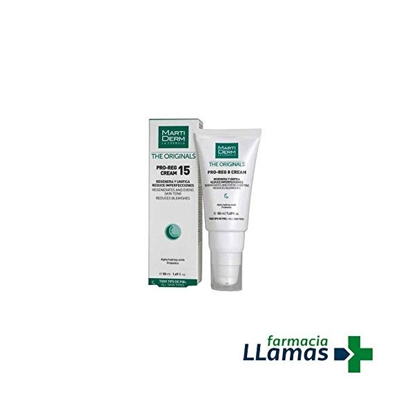 MARTIDERM PRO-REG CREAM 15 RÉGENERA ET UNIFIQUE 50 ML