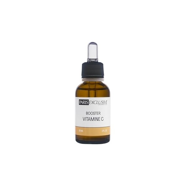 Paris Exclusive Cosmetics Booster Vitamine C - Sérum 20% vitamine C en solution - redonne de léclat et estompe les taches pi