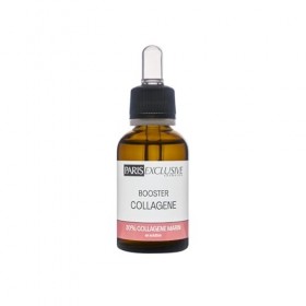 Paris Exclusive Cosmetics Booster Collagène - Sérum 20% collagene marin en solution - Liftant, tenseur, anti-âge, réduit les 