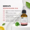 Paris Exclusive Cosmetics Booster Collagène - Sérum 20% collagene marin en solution - Liftant, tenseur, anti-âge, réduit les 