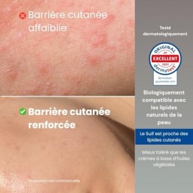 Crème Visage au Suif de Bœuf & Squalane – Baume Tallow Grass Fed – Soin Protecteur & Éclat – Huile de Pépin de Raisin & Tea T