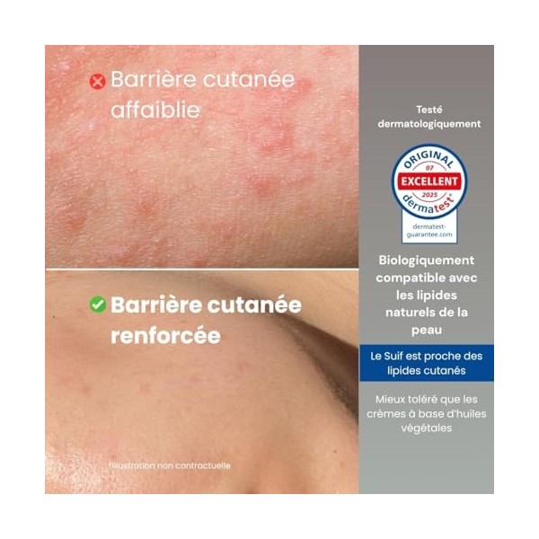 Crème Visage au Suif de Bœuf & Squalane – Baume Tallow Grass Fed – Soin Protecteur & Éclat – Huile de Pépin de Raisin & Tea T