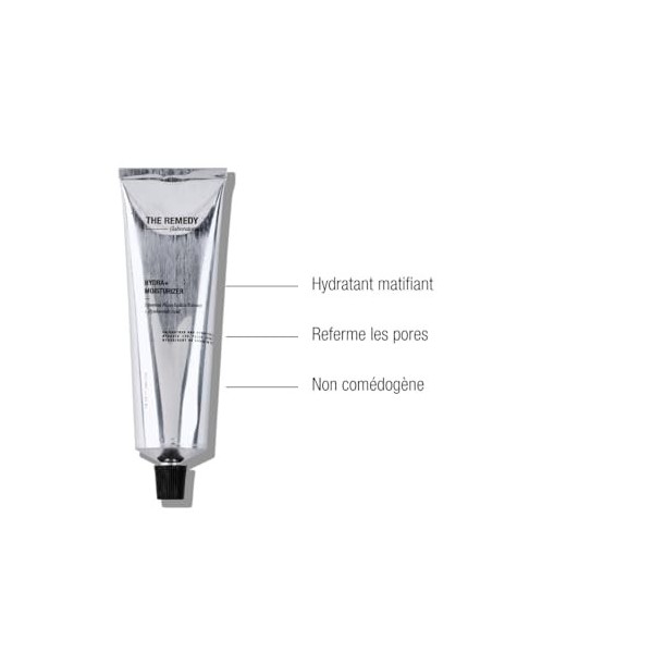 The Remedy Laboratories Mattifying Moisturizer – Crème hydratante visage matifiante non comédogène pour réguler la brillance 