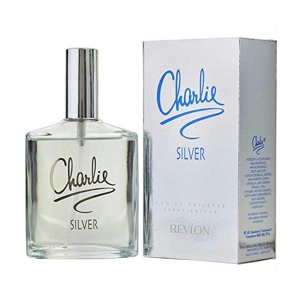 Charlie Silver de Revlon Eau de Toilette Vaporisateur 100ml