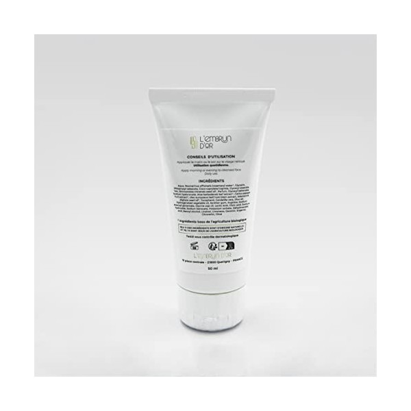 LEmbrun dOr - Fluide matifiant - BIO - Peaux grasses - 50 mL