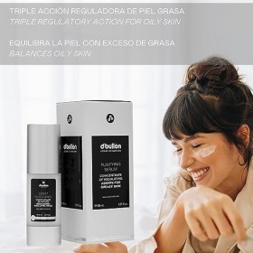 DBullón Sérum facial purifiant, régulateur de graisse, peau grasse, anti-acné, 30 ml