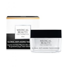 MEDICAL BEAUTY Global Crème de jour anti-âge extra riche et de qualité supérieure pour un lissage efficace des rides sur les 