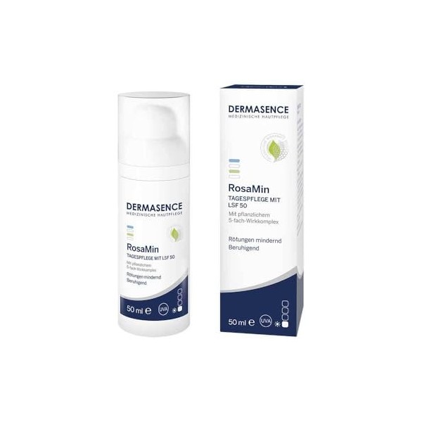 Dermasence RosaMin Tagespflege LSF 50, 50 ml Crème