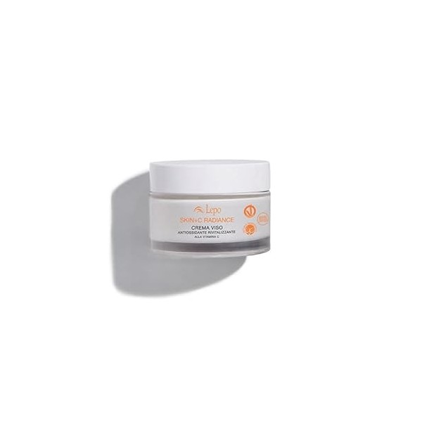 SKIN+C RADIANCE CRÈME POUR LE VISAGE ANTIOXYDANT REVITALISANT avec de la vitamine C avec de lacide hyaluronique et de leau 