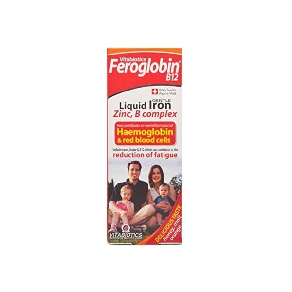 Lot de 2 Feroglobin-b12 200ml - Vitabiotique