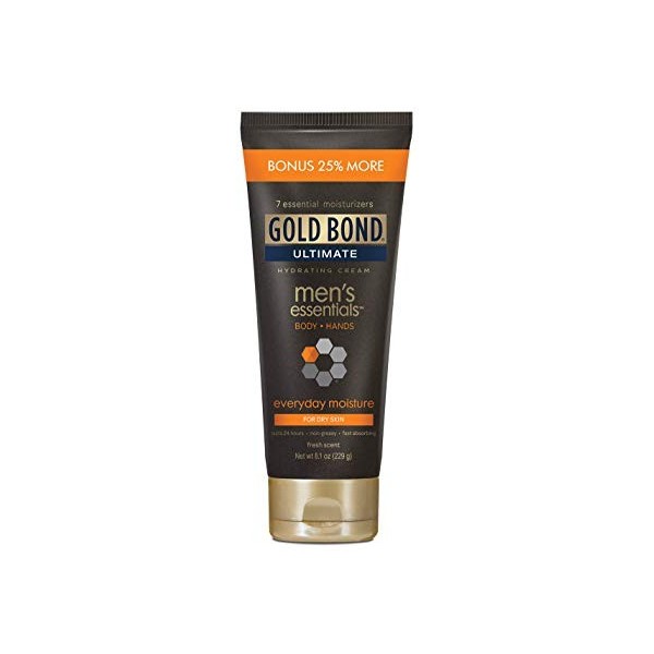 Gold Bond Ultimate Mens Essentials Everyday Formula Hydrating Cream, 2 Count by Gold Bond