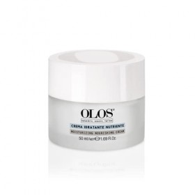 Olos Moisturizing and Nourishing Cream, 1.7 oz - Face Moisturizer with Hyper-Fermented Aloe and Indian Ginseng - Hydrating Fa
