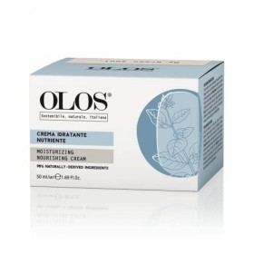 Olos Moisturizing and Nourishing Cream, 1.7 oz - Face Moisturizer with Hyper-Fermented Aloe and Indian Ginseng - Hydrating Fa