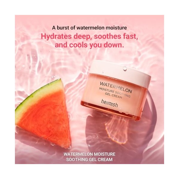 HEIMISH Watermelon Moisture Soothing Gel Cream 110 ml Crème Jour et Nuit