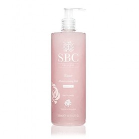 SBC Skincare Gel hydratant à la rose | Gel hydratant pour le visage et le corps | Convient aux peaux sensibles