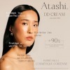 Atashi DD Crème Stay Matte | Crème Hydratante Matifiante Avec Teinte | Couverture Uniforme | Minimise Pores e Imperfections |