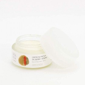 AMAPOLA BIOCOSMETICS - Slow-Cosmetique - Crème Visage Nutritive à lHuile de Jojoba et de Sésame - Hydratation et Nutrition P