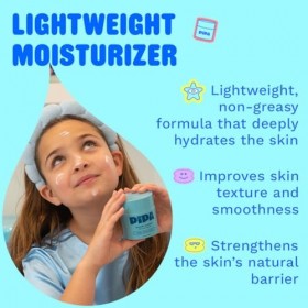 Pipa Smooth Operator Hydratant pour soins de la peau, 1,7 oz, céramides, distributeur de visage propre, non toxique, multivit