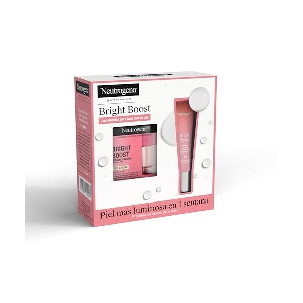 NEUTROGENA Pack Bright Boost Gel Crème 50 ml + Sérum Illuminateur 30 ml