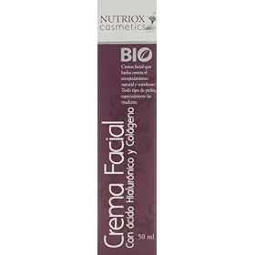NUTRIOX CREMA FACIAL ac. hialuronico y – s’applique matin et soir sur une peau nettoyée, soin visage quotidien pour peau norm
