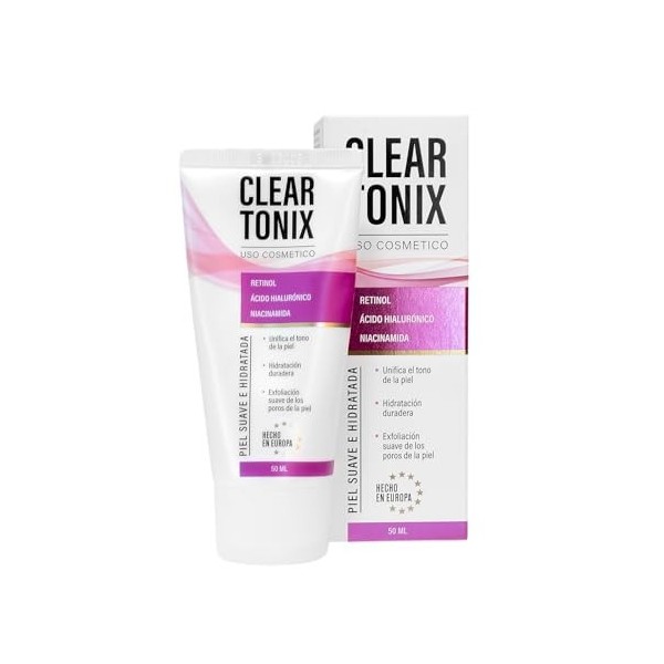 3 lettres CLEARTONIX - Crème Visage Rajeunissante 50 ml 