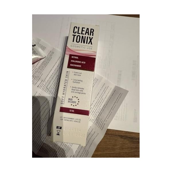 3 lettres CLEARTONIX - Crème Visage Rajeunissante 50 ml 