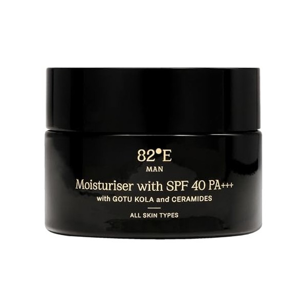 Moisturiser With SPF 40 PA Plus by 82E for Men - 1.7 oz Moisturizer