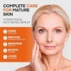 Super Vitamin C Serum for Women Over 70 : niacinamide, Vitamin C, Hyaluronic Acid, Peptides, Vitamin E, Caffeine, Baku0ol, Hy