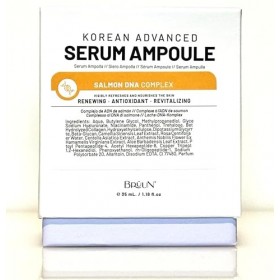 BRÜUN SD - Control Salmon DNA Ampoule - Micro Needling Korean Serum Booster for Face and Body to Use with and without Derma P