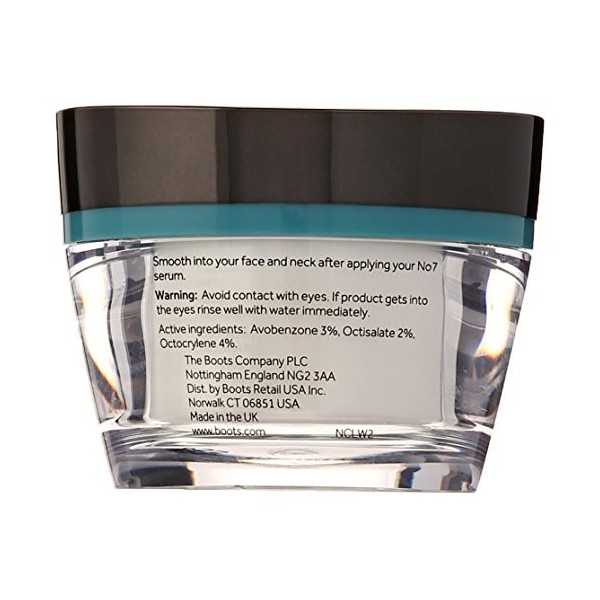 No7 Protect & Perfect Intense Day Cream by No7 English Manual 