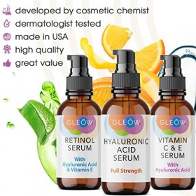 Retinol Serum for Face - Vitamin C Face Serum with Hyaluronic Acid Serum for Face, Vitamin C Serum for Face, Retinol for Face