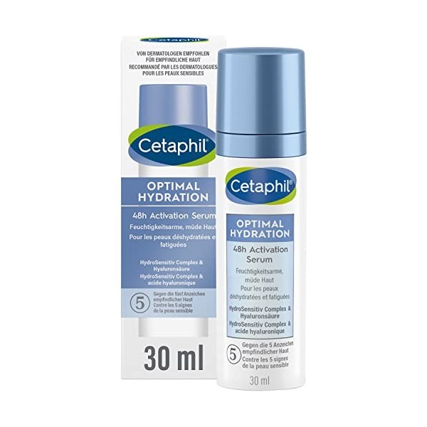 Cetaphil Optimal Hydration 48h Activation Serum, 30 ml Solution
