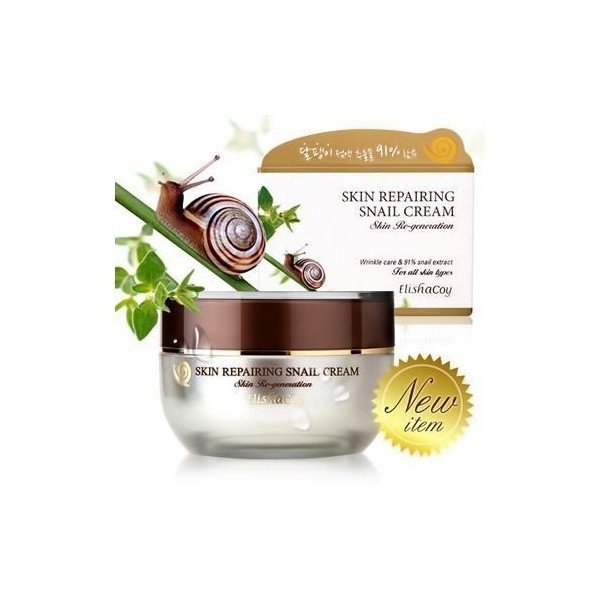 [Elishacoy] Skin Repairing Snail Cream Skin répare et Snail crème 50g
