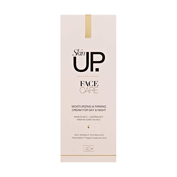 Skin up Crème de Jour à lAcide Hyaluronique 40+ Crème Jour et Nuit
