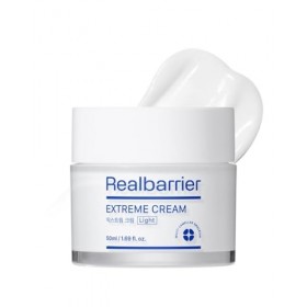 Real Barrier Extreme Cream Light Light Daily Soft Face Moisturizer Crème hydratante pour le visage avec acide hyaluronique et