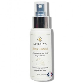 Noralya - Crème Visage Hydratante & Nourrissante - Beurre de Karité & Mangue Bio - Hydratation Intense, Peau Douce & Radieuse
