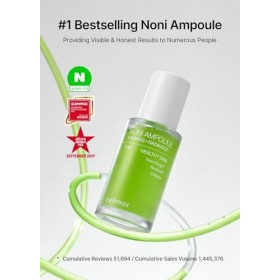 celimax Ampoule Énergisante Au Noni, Sérum Hydratant Et Apaisant À LExtrait De Noni Pour Les Rides Et Ridules, Ampoule Douce